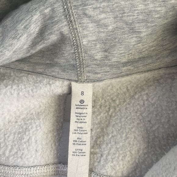 Scuba Full-Zip Hoodie Lululemon Grey - Picture 4 of 4